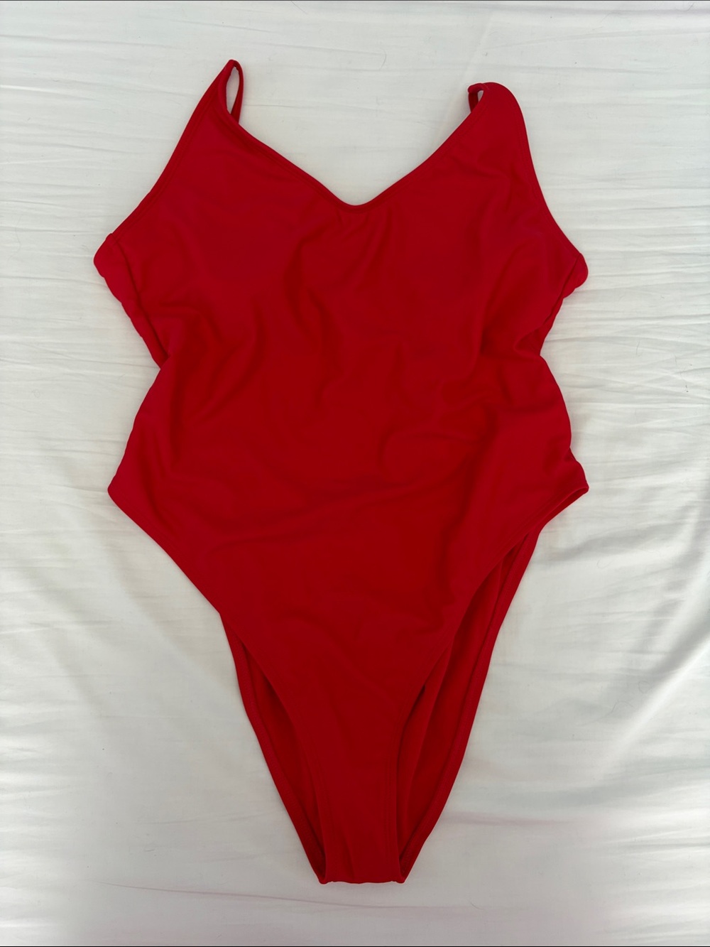 wild fable sexy Red One-Piece Swimsuit, size large, new without tags